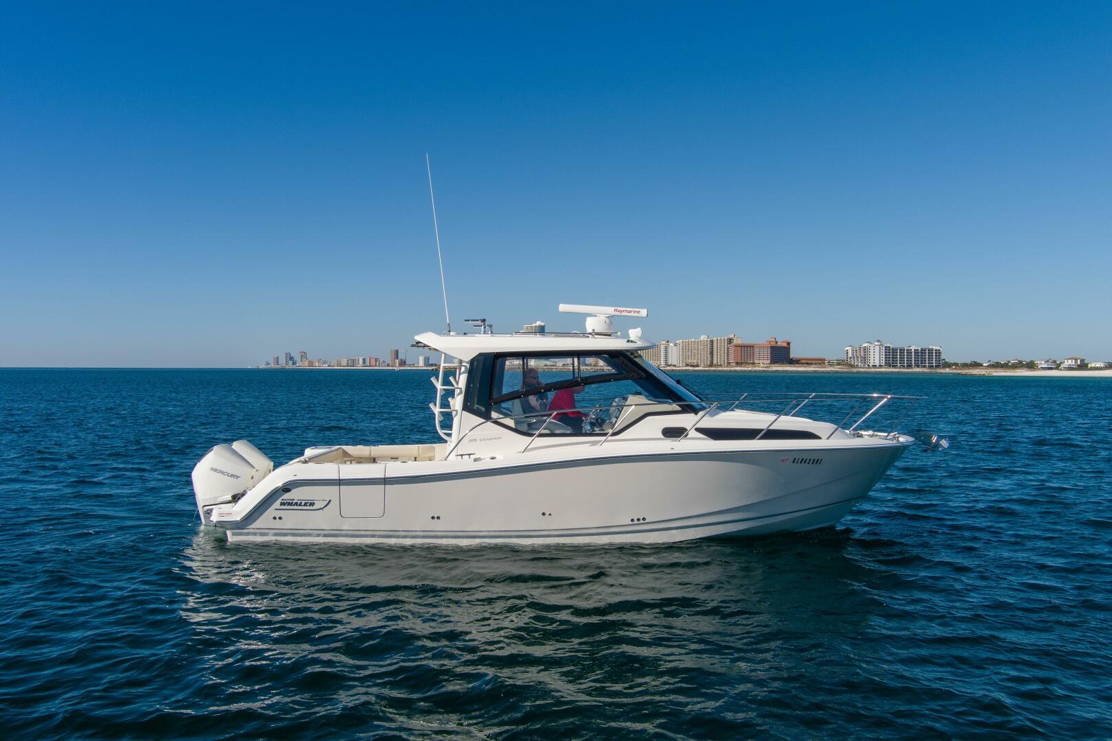 Slide: The Image of 2021 32 Boston Whaler 325 Conquest Optimism Exterior Profile (2) - 4901671