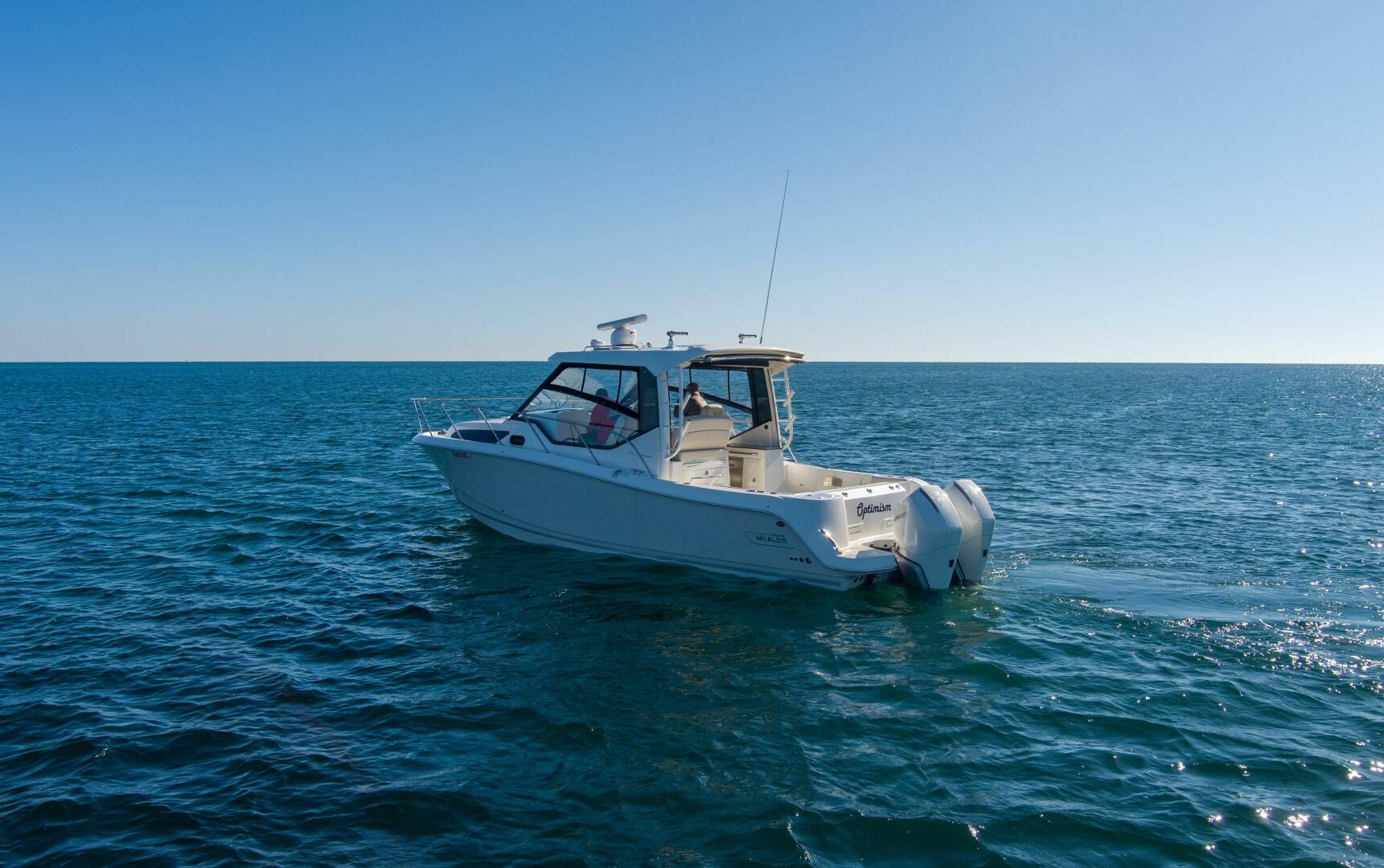 Slide: The Image of 2021 32 Boston Whaler 325 Conquest Optimism Exterior Profile (8) - 4901676