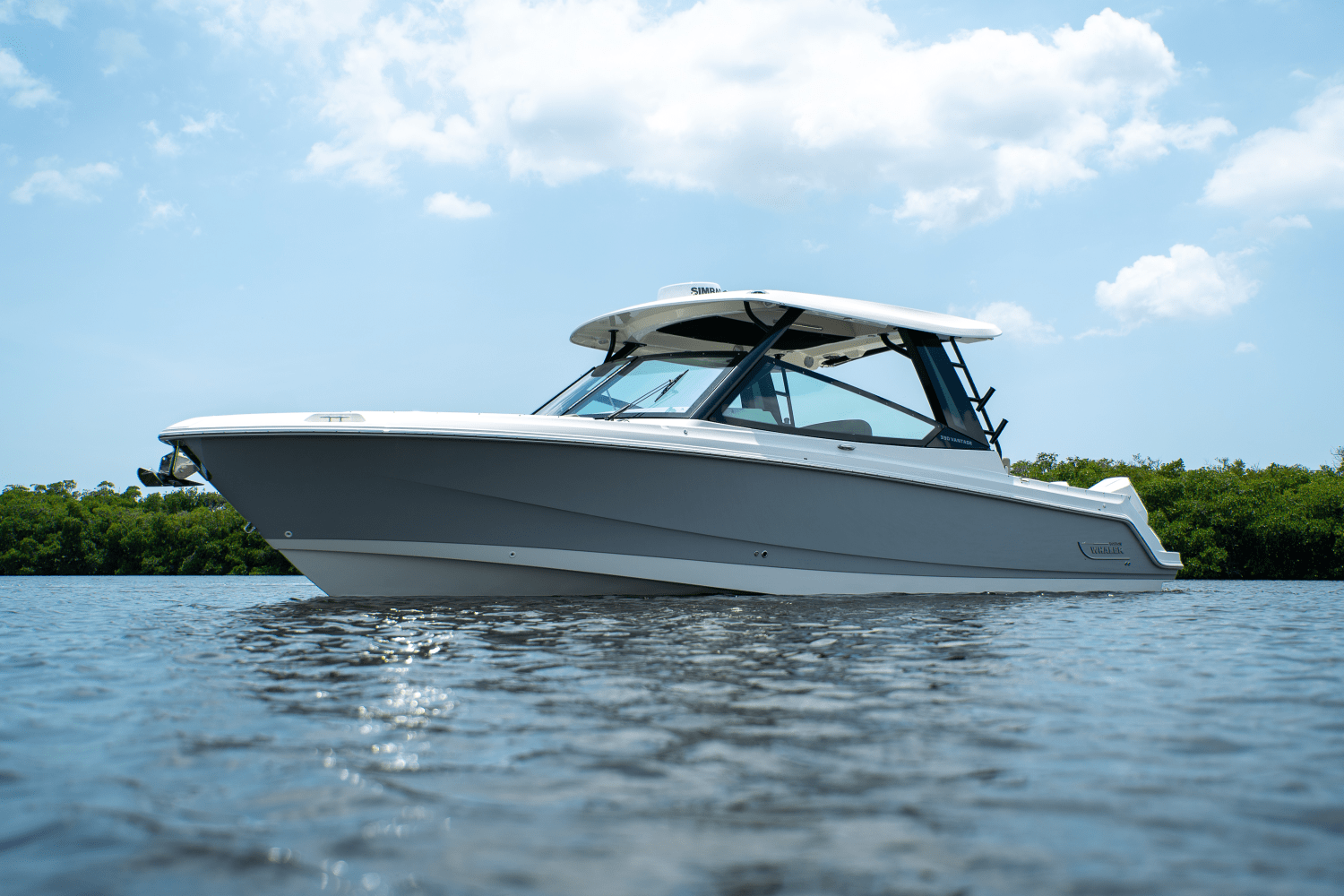 Slide: The Image of Boston Whaler 330 Vantage 2025 - 2