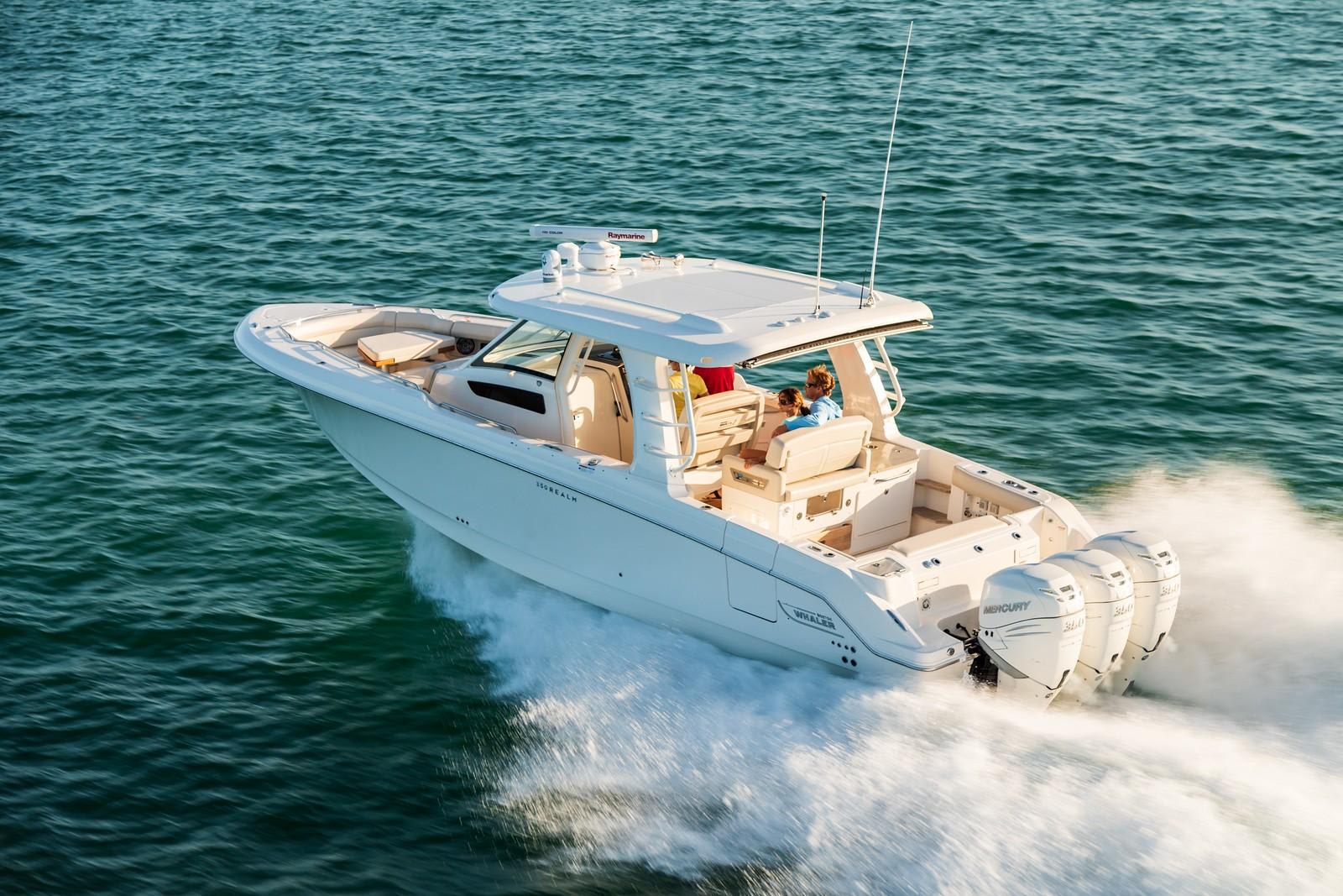 Slide: The Image of Boston Whaler 350 Realm 2026 - 0