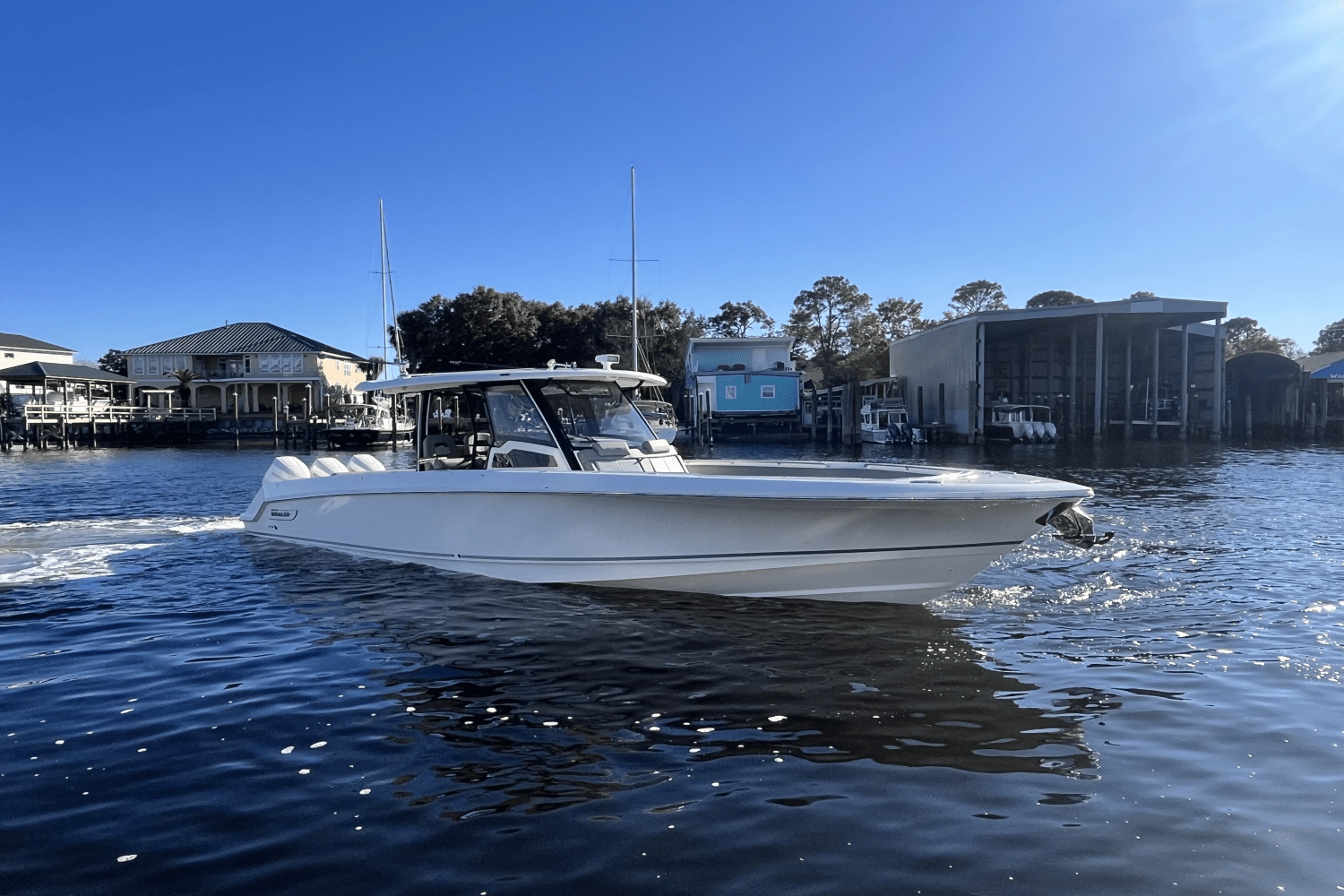 Slide: The Image of Boston Whaler 380 Outrage 2024 - 2
