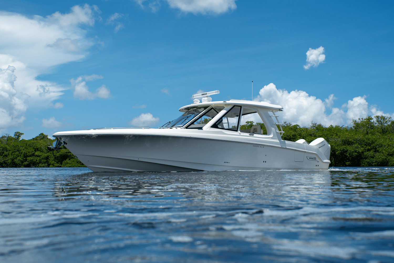 Slide: The Image of Boston Whaler 380 Realm 2024 - 2