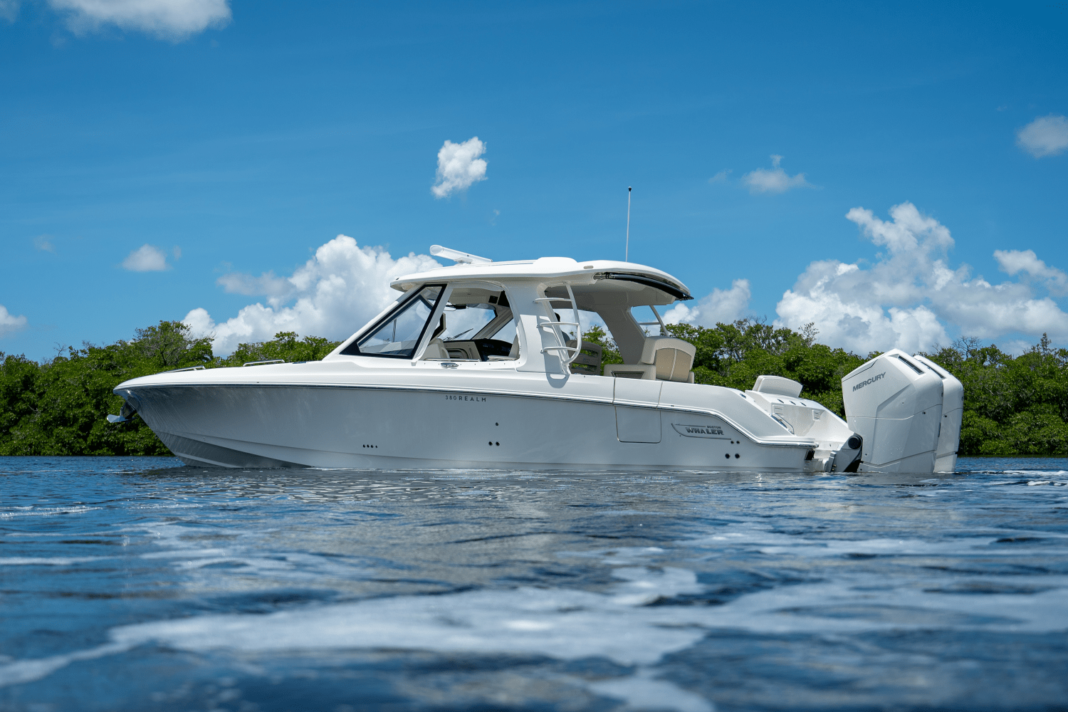 Slide: The Image of Boston Whaler 380 Realm 2024 - 33
