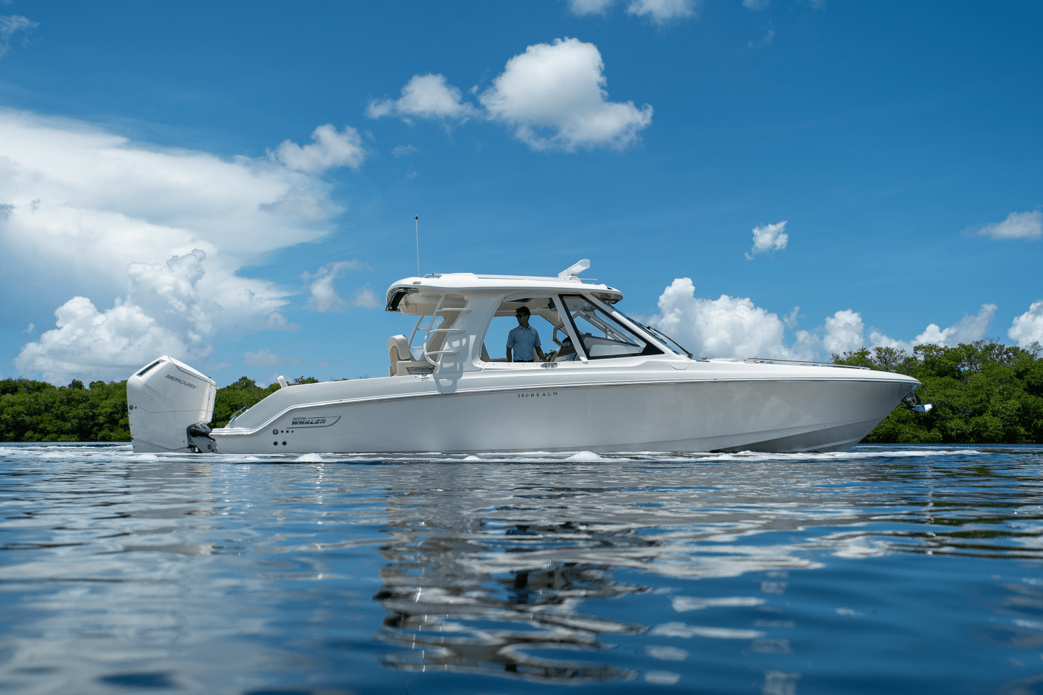 Slide: The Image of Boston Whaler 380 Realm 2024 - 48