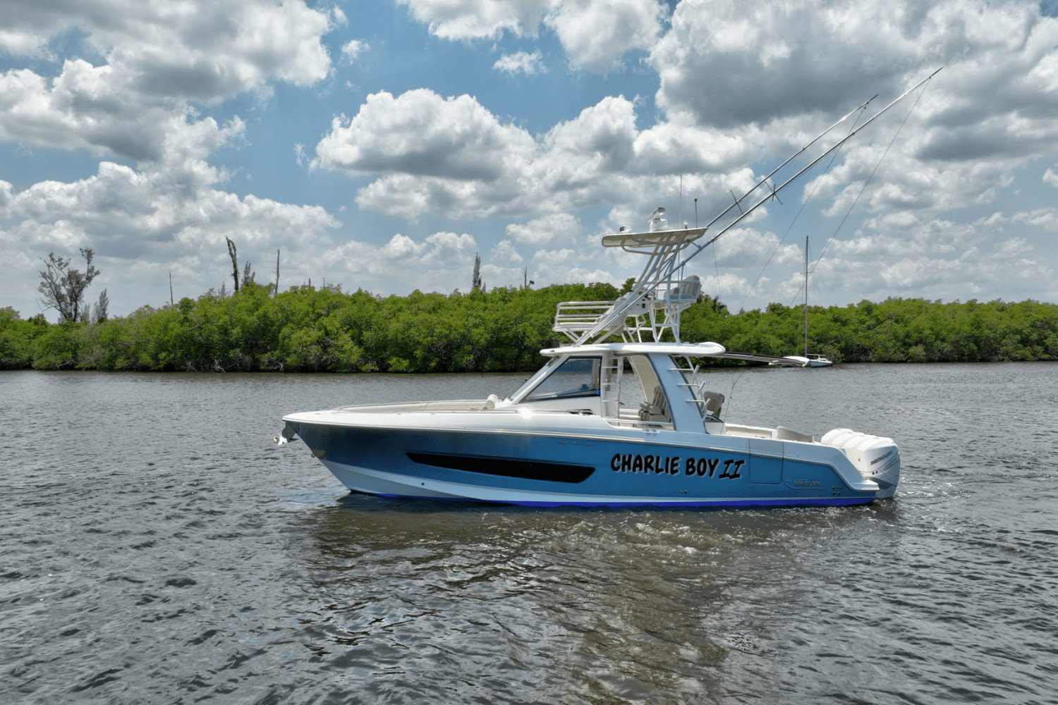 Slide: The Image of Boston Whaler 420 OUTRAGE 2020 - 2