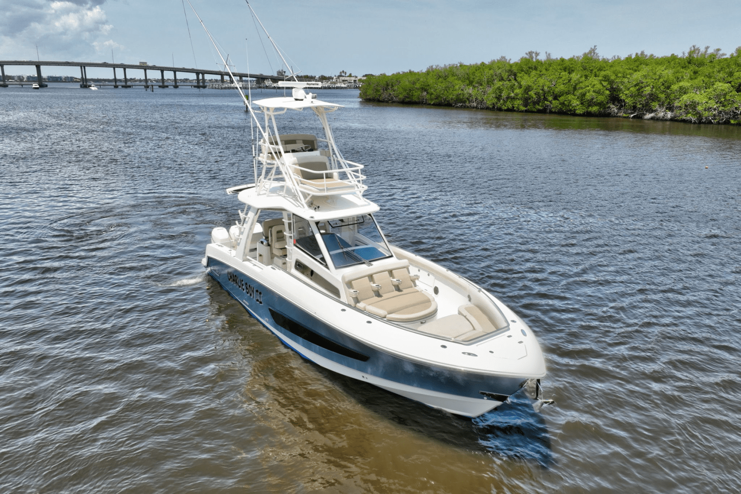 Slide: The Image of Boston Whaler 420 OUTRAGE 2020 - 50