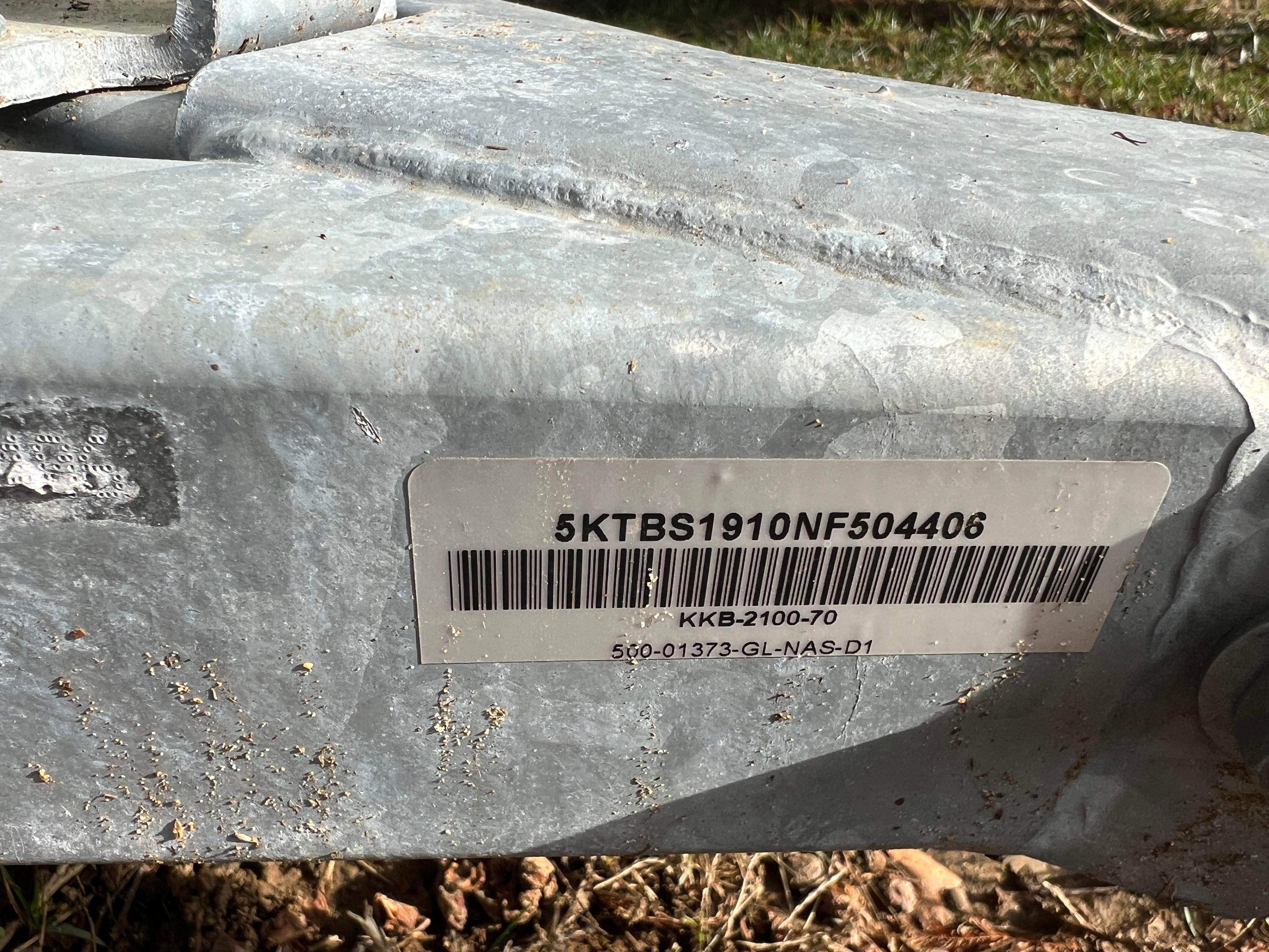 Slide: The Image of Close-up of a Brig Inflatables Navigator 520 (2021) serial number plate. - 21