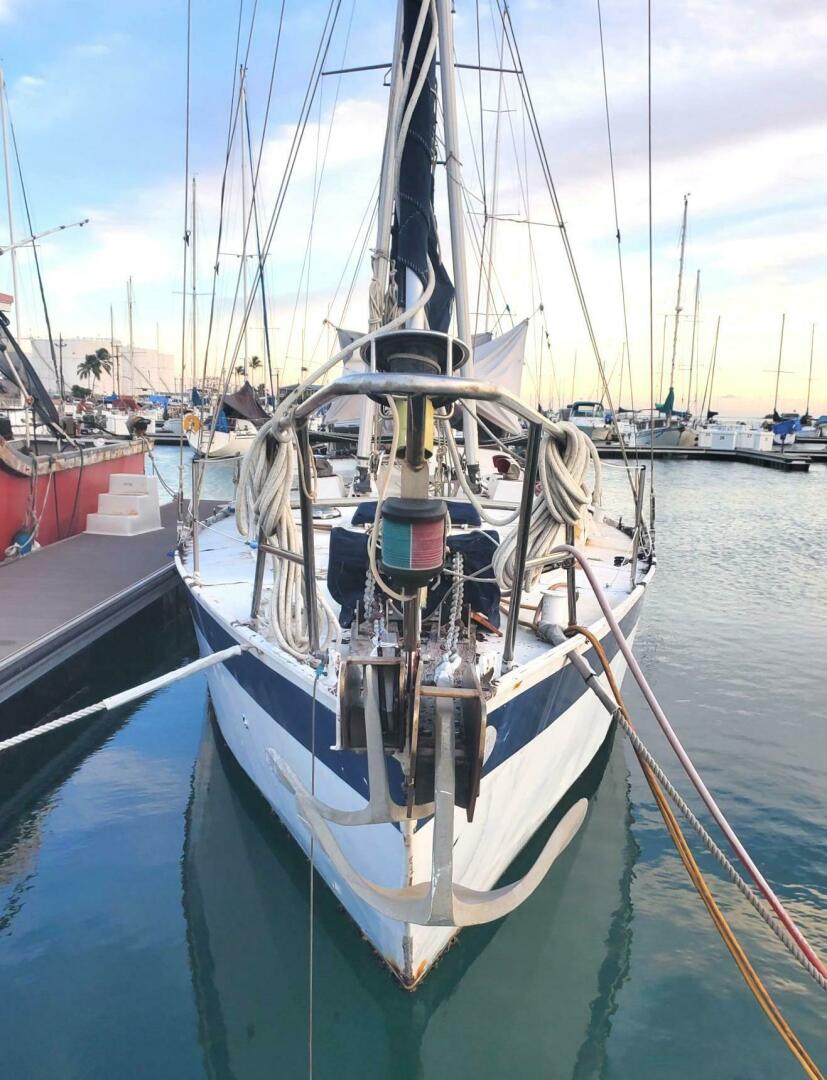 Slide: The Image of Bruce Roberts Staysail Ketch 1982 - 5011206