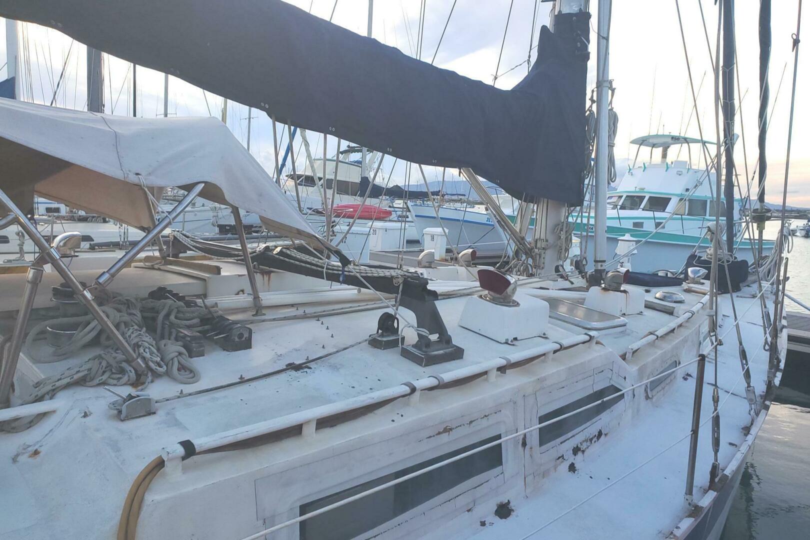 Slide: The Image of Bruce Roberts Staysail Ketch 1982 - 5011208