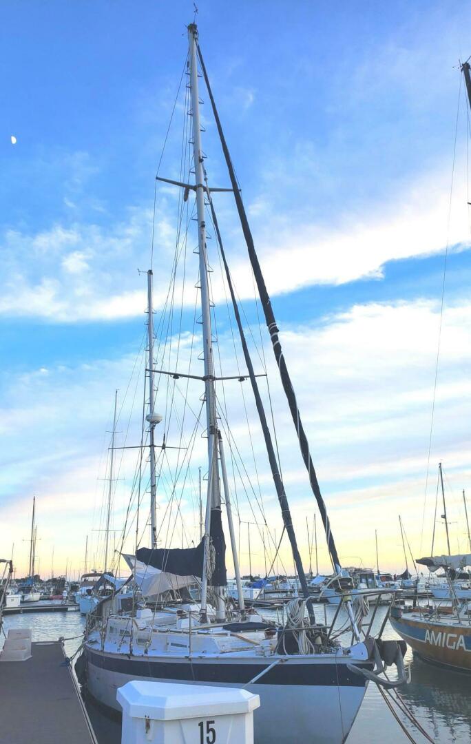 Slide: The Image of Bruce Roberts Staysail Ketch 1982 - 5011202