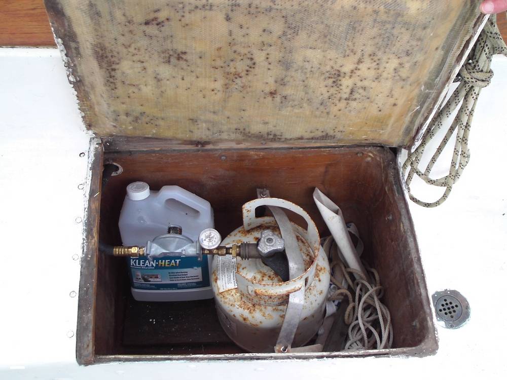 Slide: The Image of Propane Storage Locker - 13831284