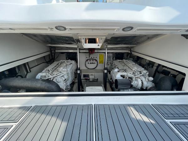 Slide: The Image of Cabo 35 Kelly Daze- Engine Room - 4