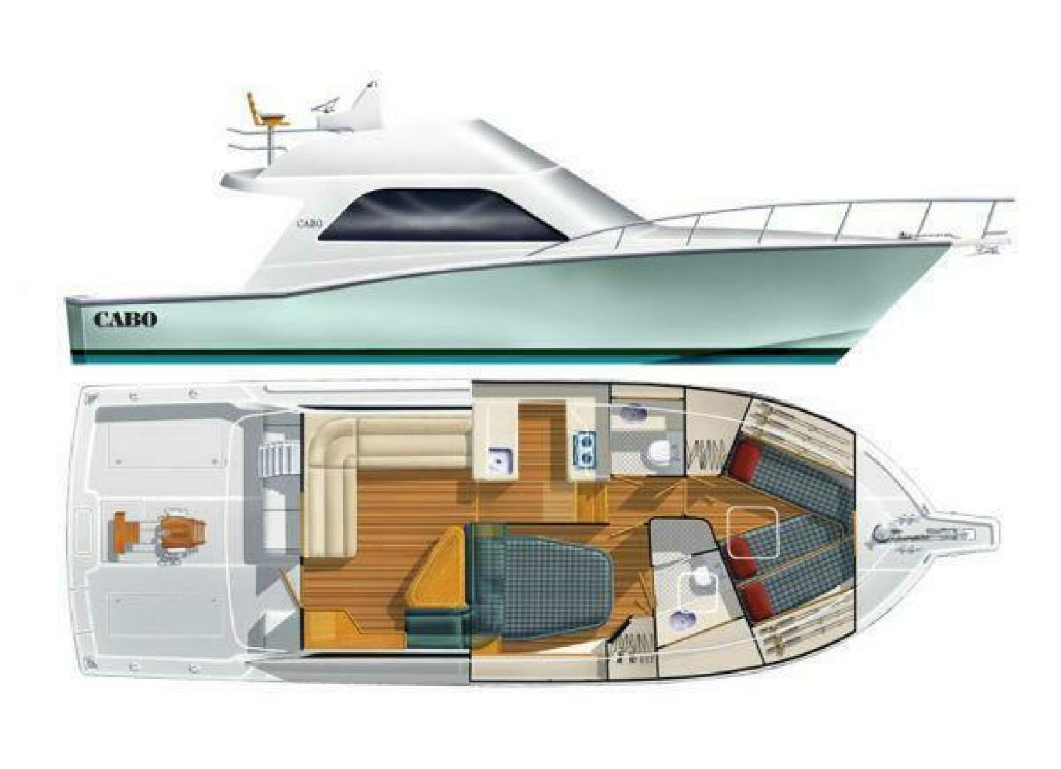 Slide: The Image of Cabo 43 Convertible 2008 - 4748285