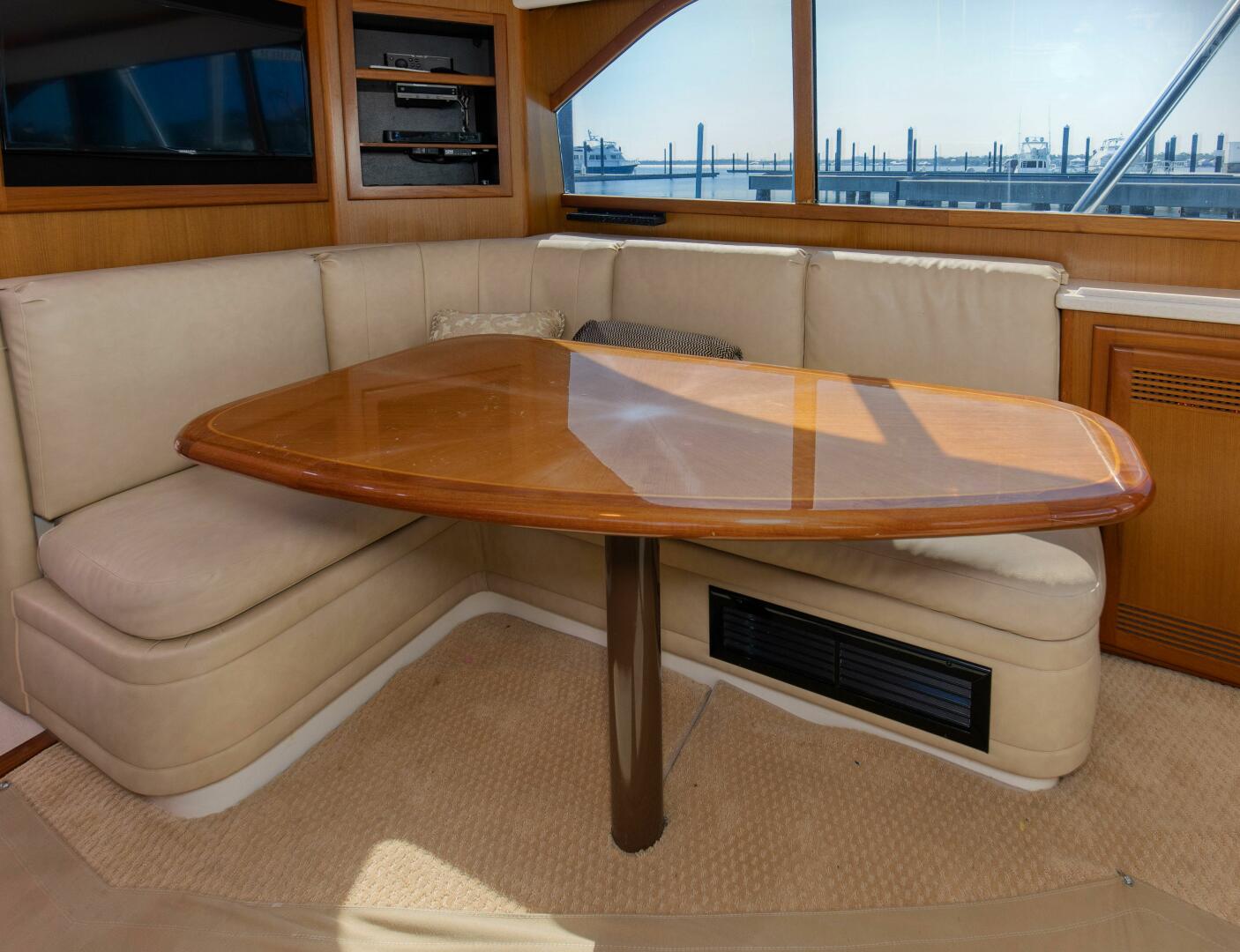Slide: The Image of Cabo 47 Sea Magic - Interior Dinette 2001 Cabo 47 Convertible Sea Magic - 5269361