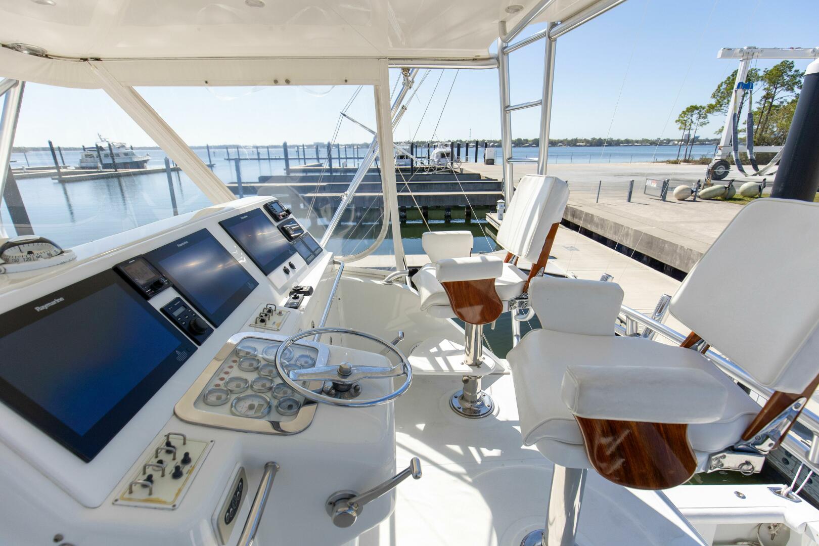 Slide: The Image of Cabo 47 Sea Magic - Exterior Flybridge 2001 Cabo 47 Convertible Sea Magic - 5269426