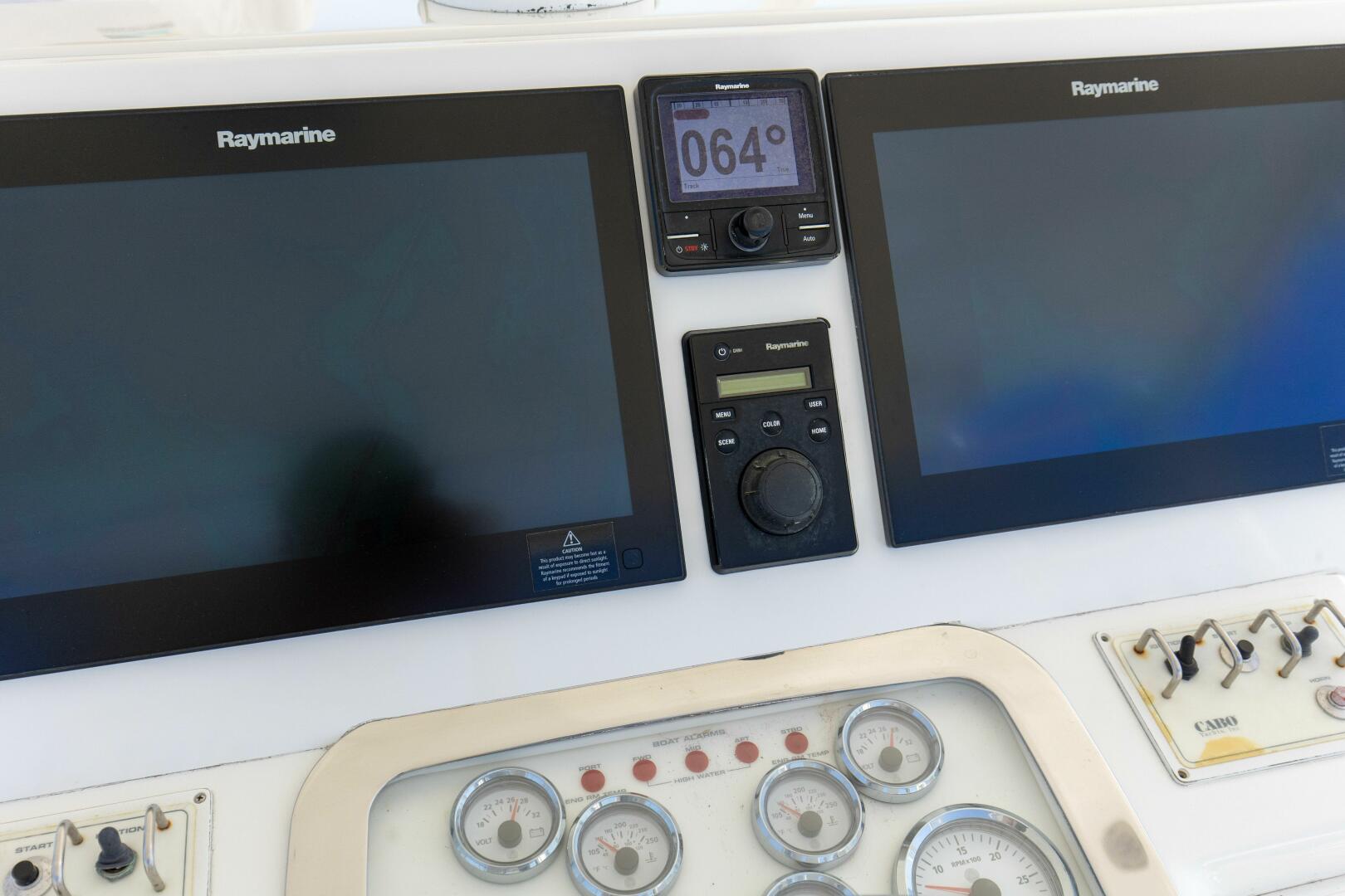 Slide: The Image of Cabo 47 Sea Magic - Exterior Flybridge 2001 Cabo 47 Convertible Sea Magic - 5269427