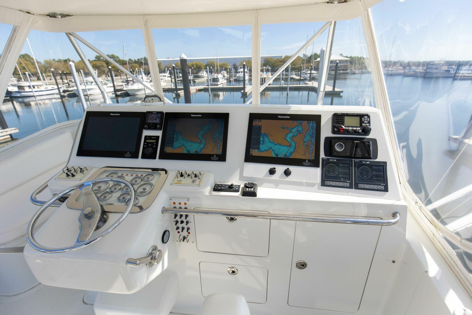 Slide: The Image of Cabo 47 Sea Magic - Exterior Flybridge 2001 Cabo 47 Convertible Sea Magic - 5269428