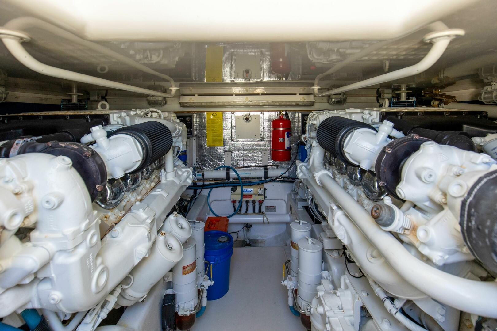 Slide: The Image of Cabo 47 Sea Magic - Engine Room 2001 Cabo 47 Convertible Sea Magic - 5269435