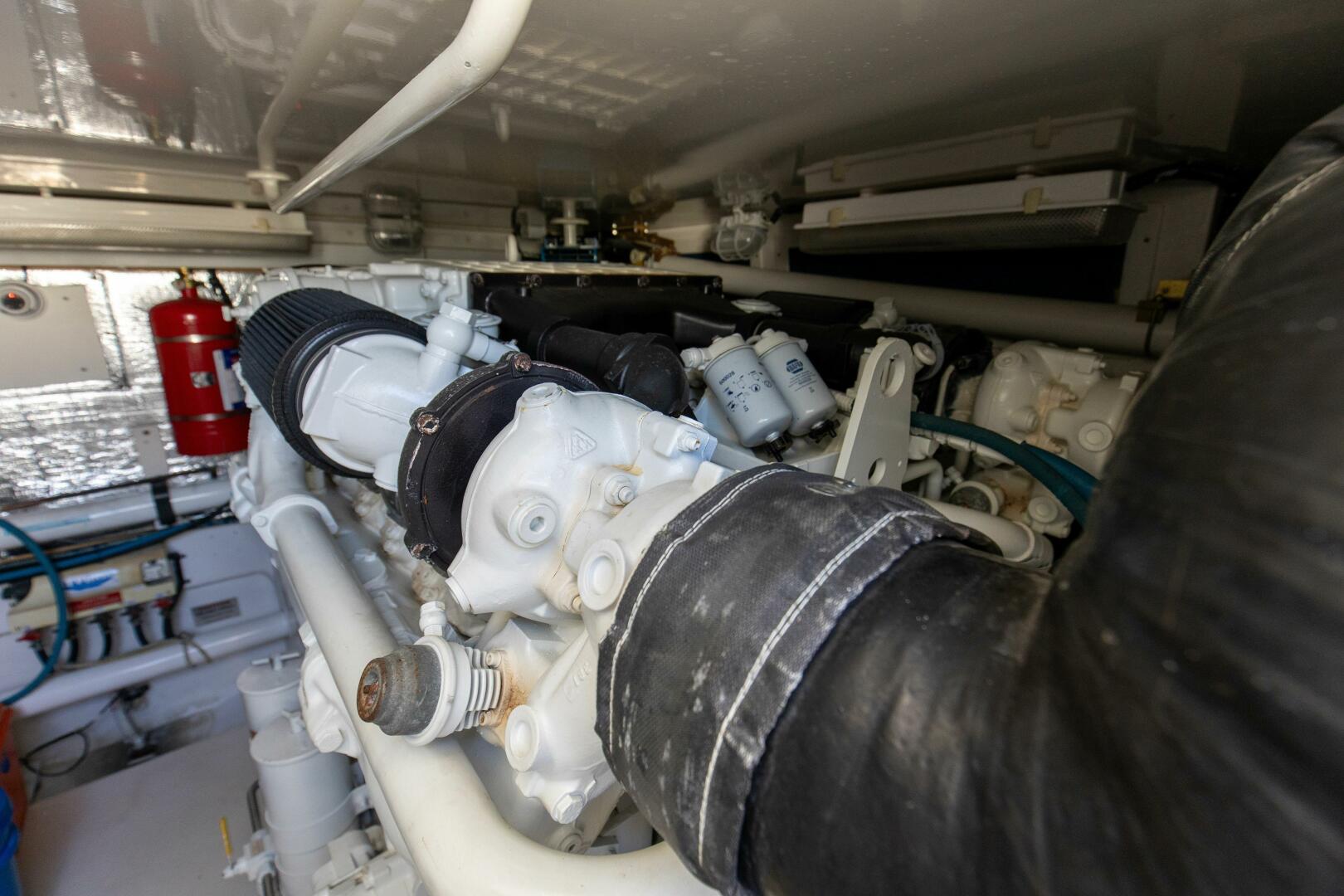 Slide: The Image of Cabo 47 Sea Magic - Engine Room 2001 Cabo 47 Convertible Sea Magic - 5269436