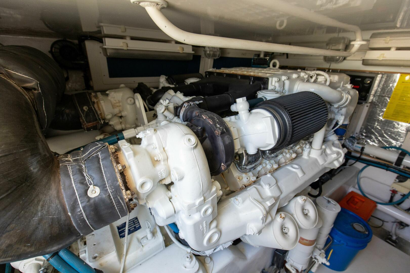 Slide: The Image of Cabo 47 Sea Magic - Engine Room 2001 Cabo 47 Convertible Sea Magic - 5269437