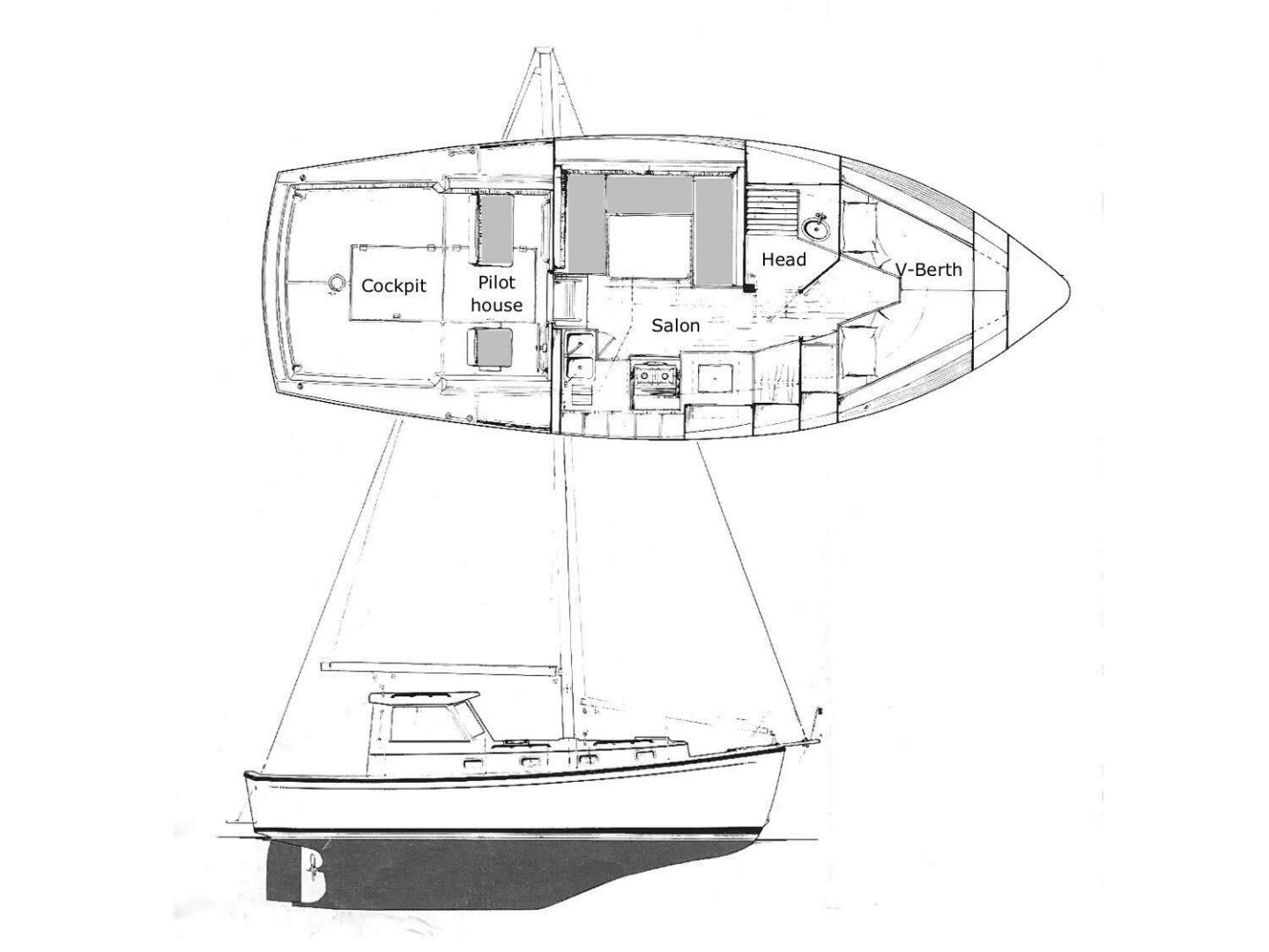 Slide: The Image of Cape Dory 30 1989 - 5386322