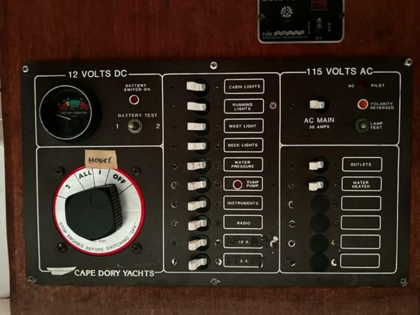 Slide: The Image of Breaker Panel - 4461496