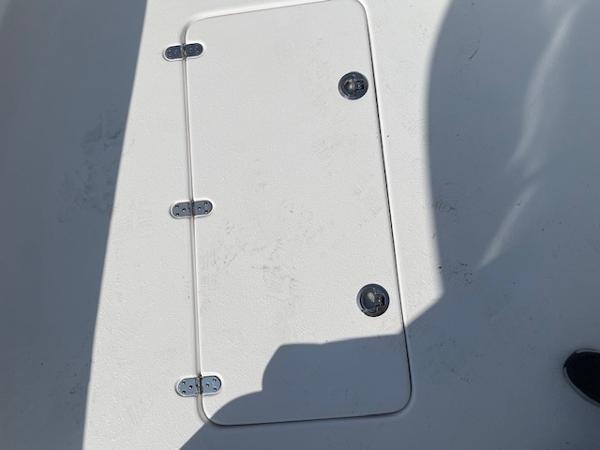 Slide: The Image of Hatch on the deck of a 2024 Cape Horn 31T boat. - 27