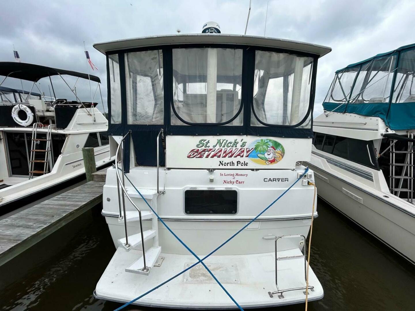 Slide: The Image of Carver 370 Aft Cabin 1995 - 4543525