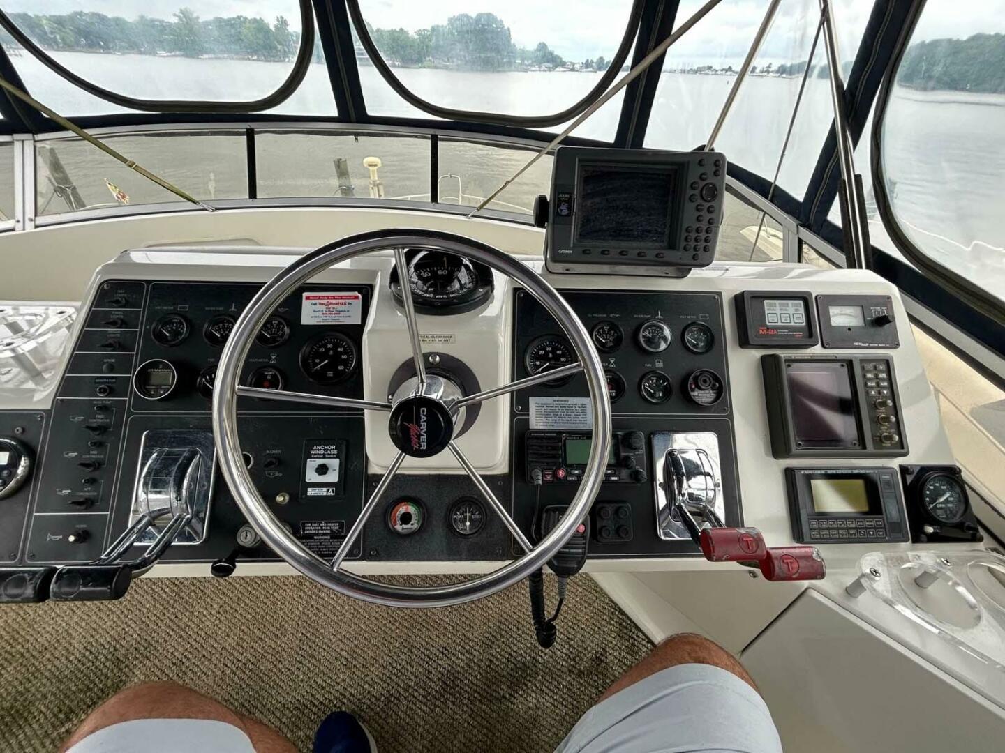 Slide: The Image of Carver 370 Aft Cabin 1995 - 4543543