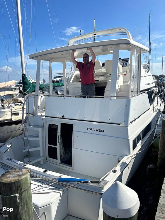 Slide: The Image of Carver 405 Aft Cabin 1998 - 15625502