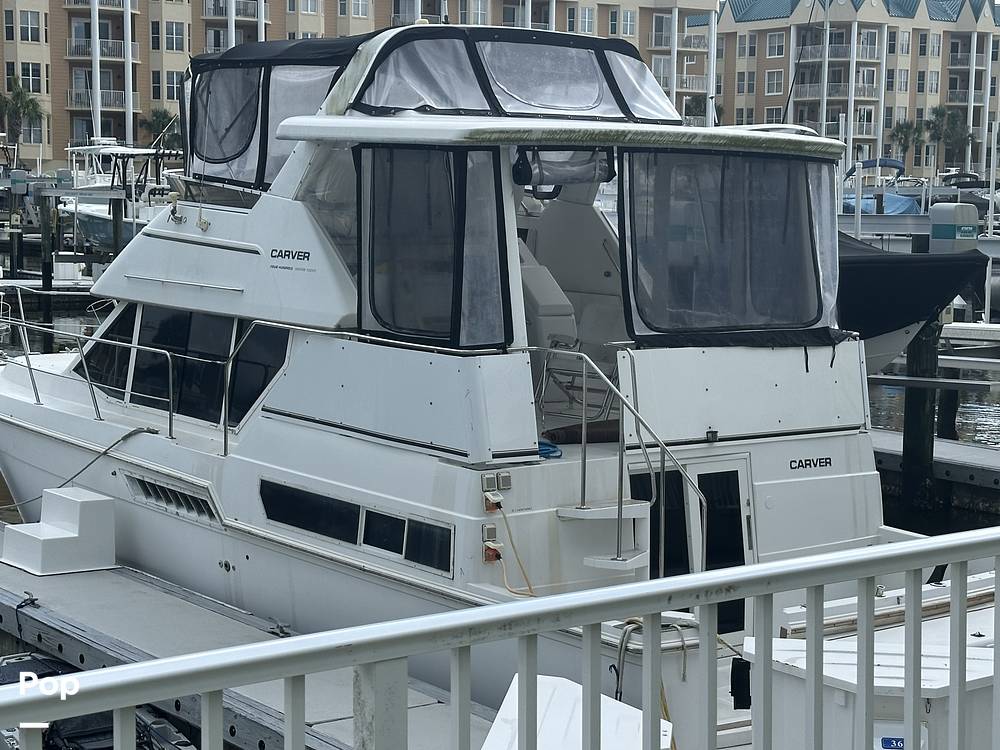 Slide: The Image of Carver 405 Aft Cabin 1998 - 15783913