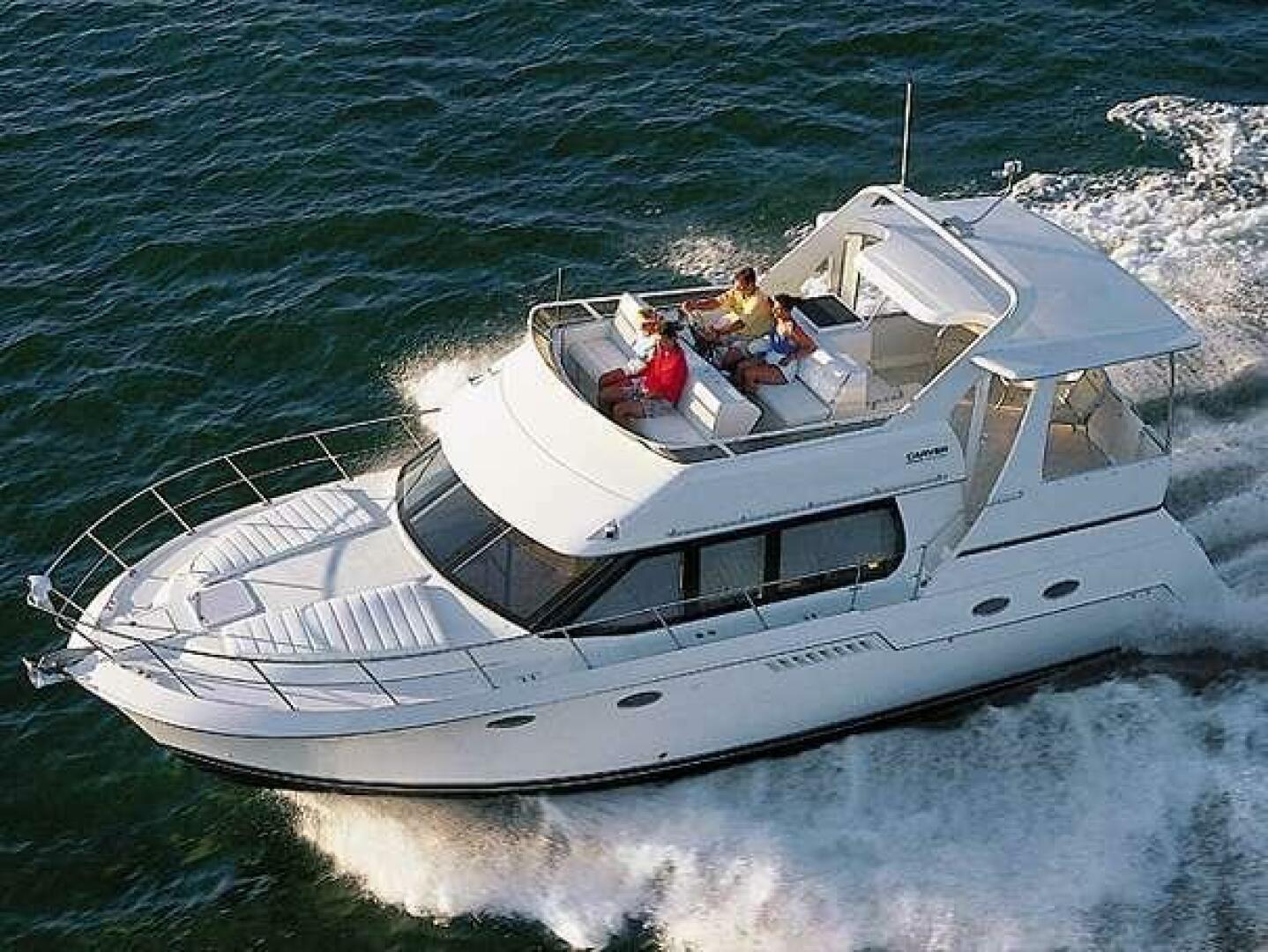 Slide: The Image of Carver 406 Aft Cabin Motor Yacht 2000 - 5022921