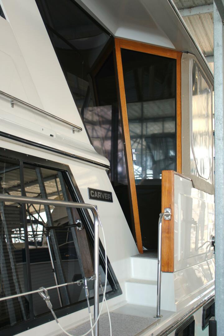 Slide: The Image of Carver 4207 - Aft Deck Side Entry Door (Port) - 5074077