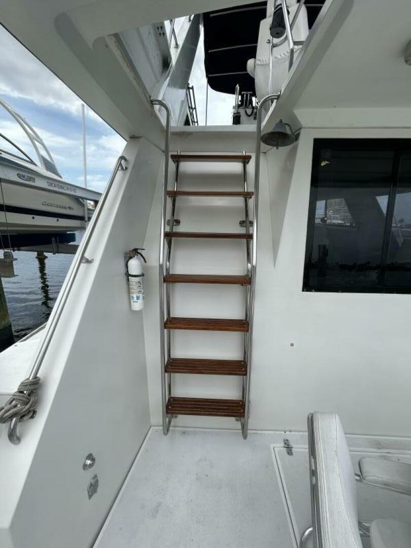 Slide: The Image of Ladder w/Teak Steps - 5061083