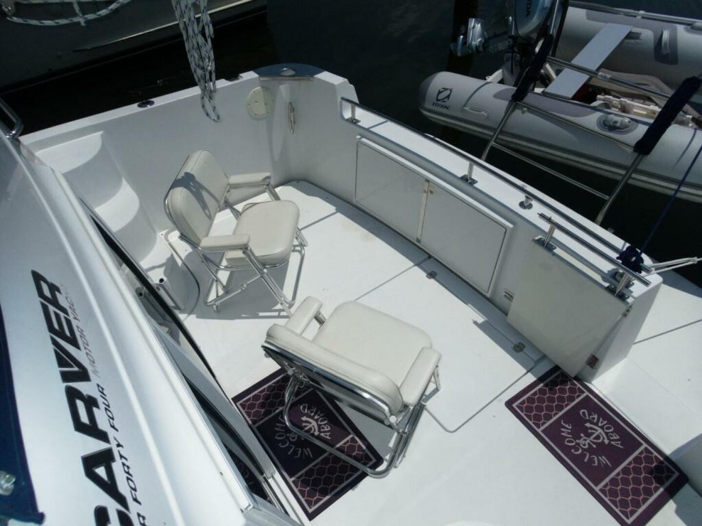 Slide: The Image of Carver 444 Cockpit Motor Yacht 2001 - 4460270