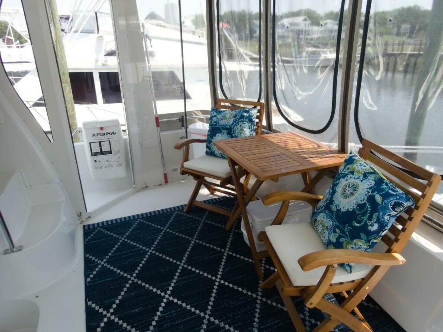 Slide: The Image of Carver 444 Cockpit Motor Yacht 2001 - 4460273