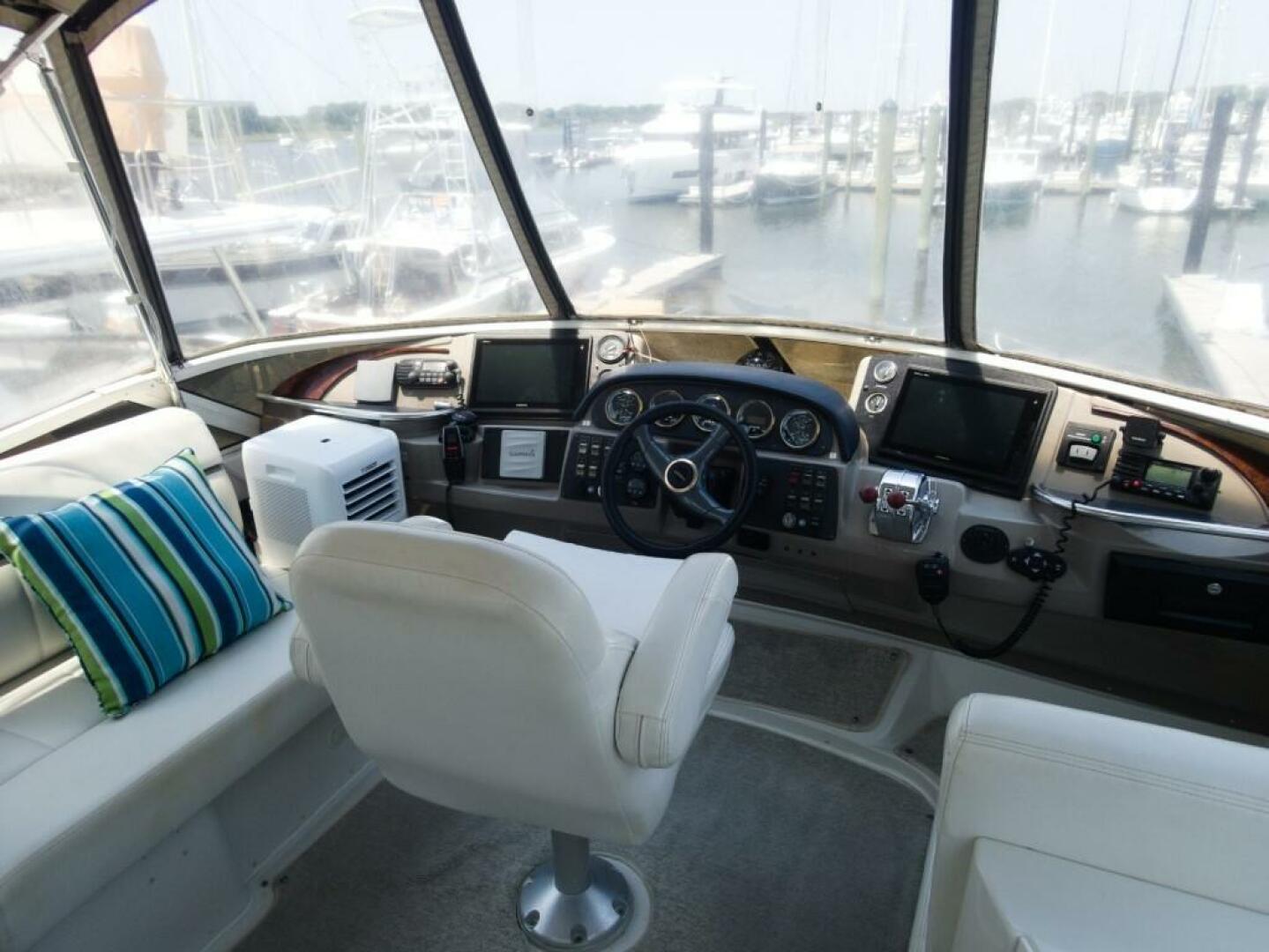 Slide: The Image of Carver 444 Cockpit Motor Yacht 2001 - 4460276