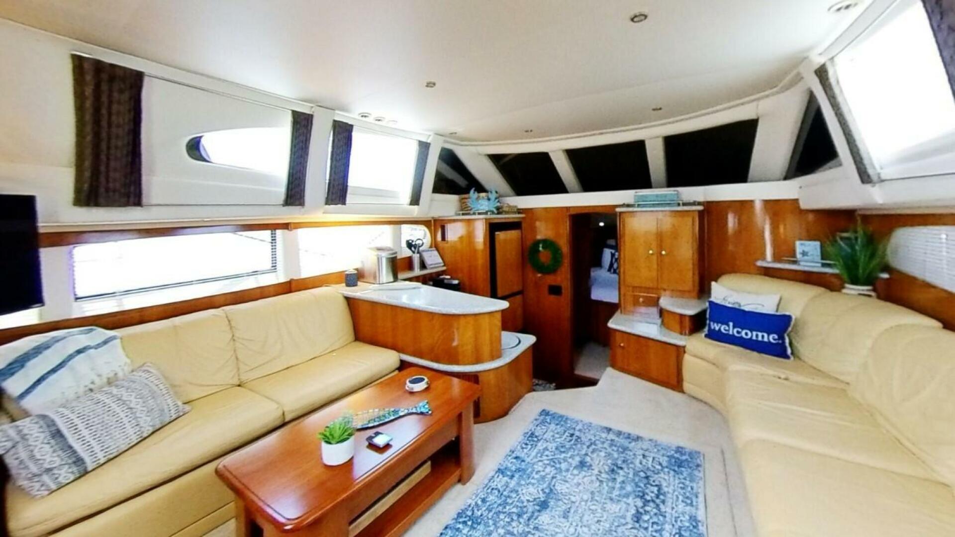 Slide: The Image of Carver 444 Cockpit Motor Yacht 2001 - 4460293