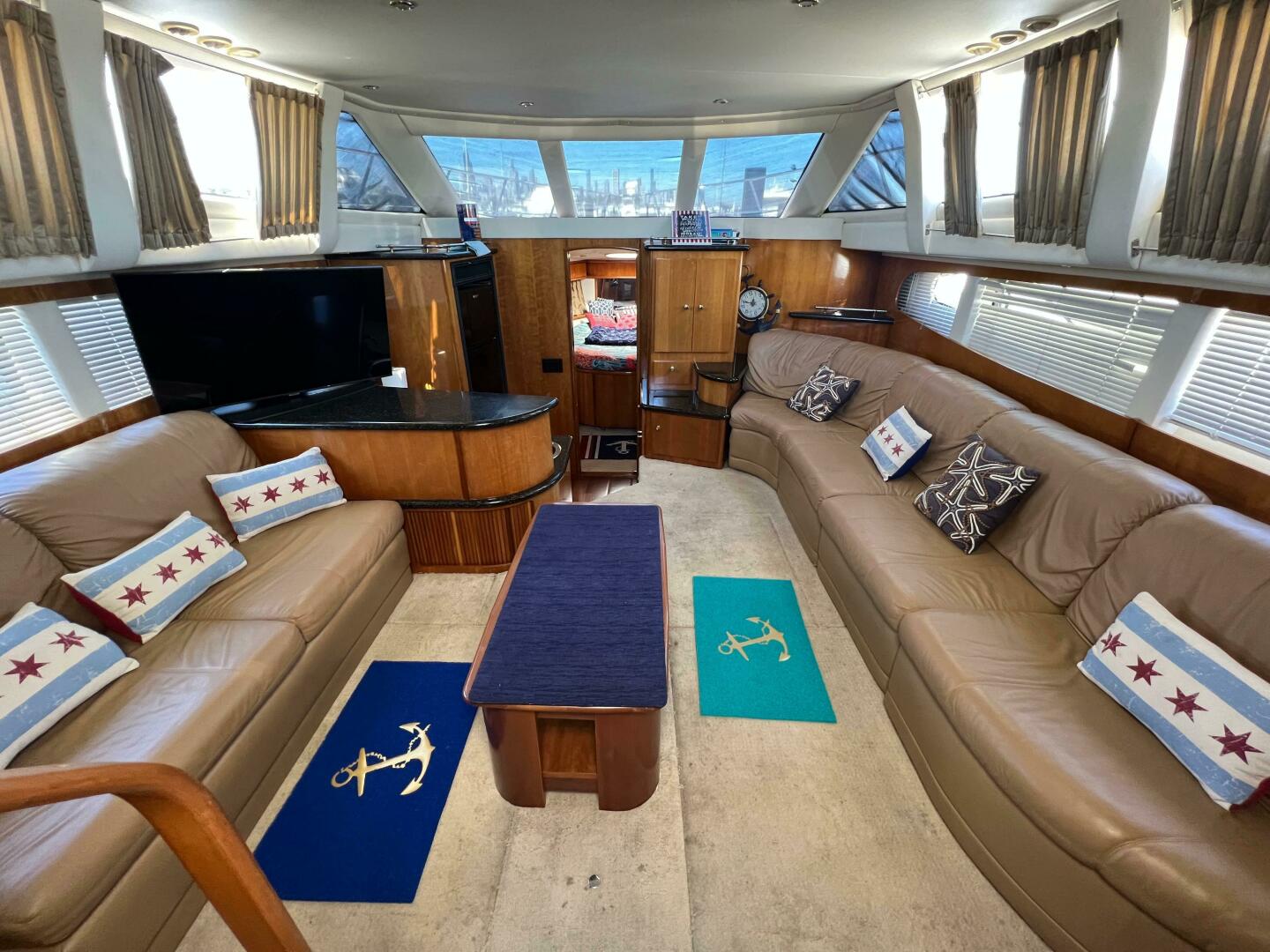 Slide: The Image of Carver 444 Cockpit Motor Yacht 2002 - 5228188