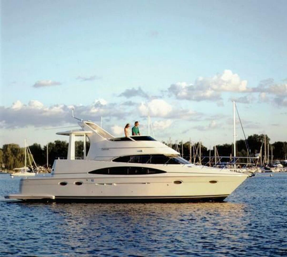 Slide: The Image of Carver 444 Cockpit Motor Yacht 2002 - 5228231