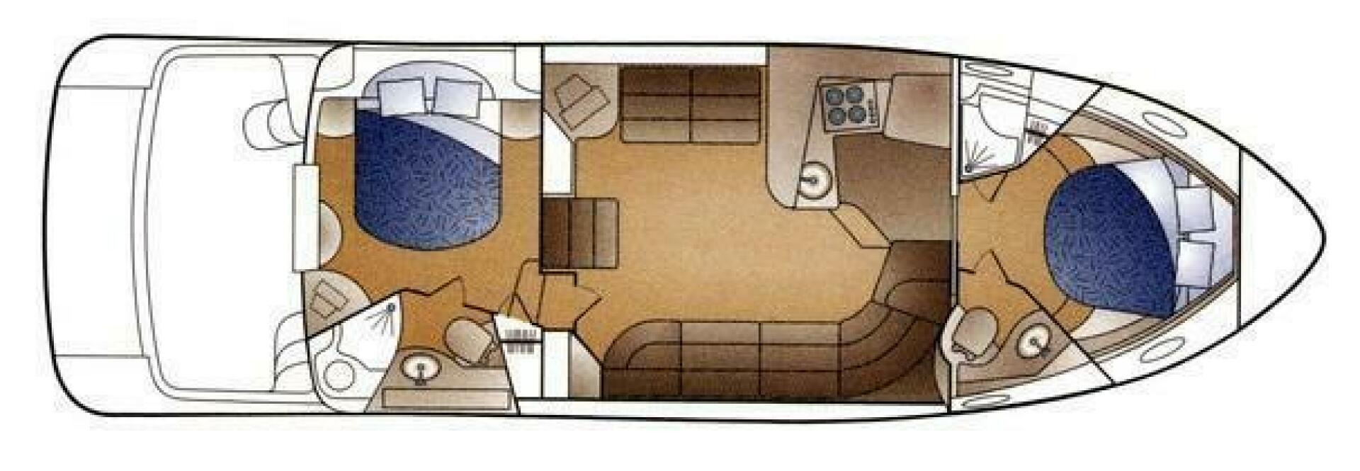 Slide: The Image of Carver 444 Cockpit Motor Yacht 2002 - 5228234