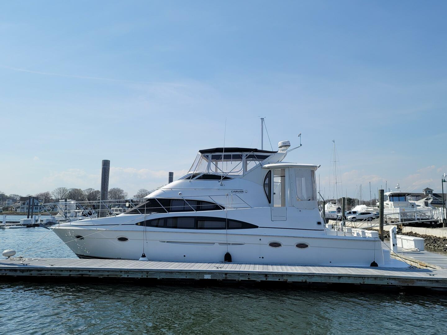 Slide: The Image of Carver 444 Cockpit Motor Yacht 2002 - 5262122
