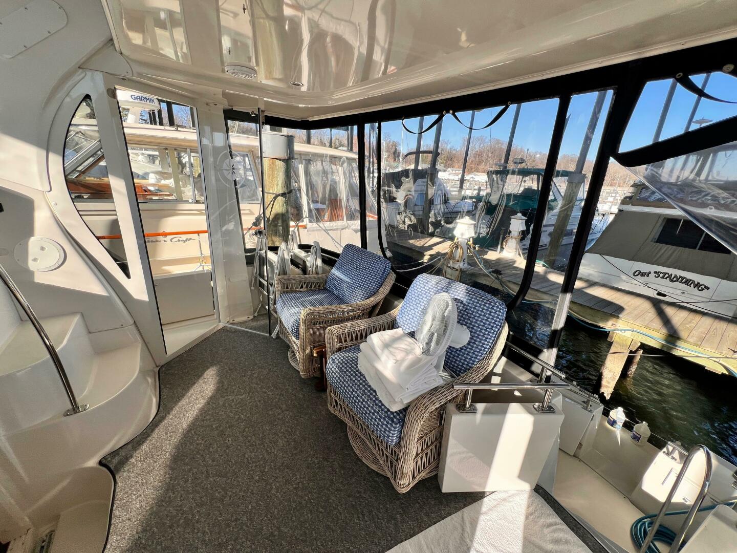 Slide: The Image of Carver 444 Cockpit Motor Yacht 2005 - 4978444