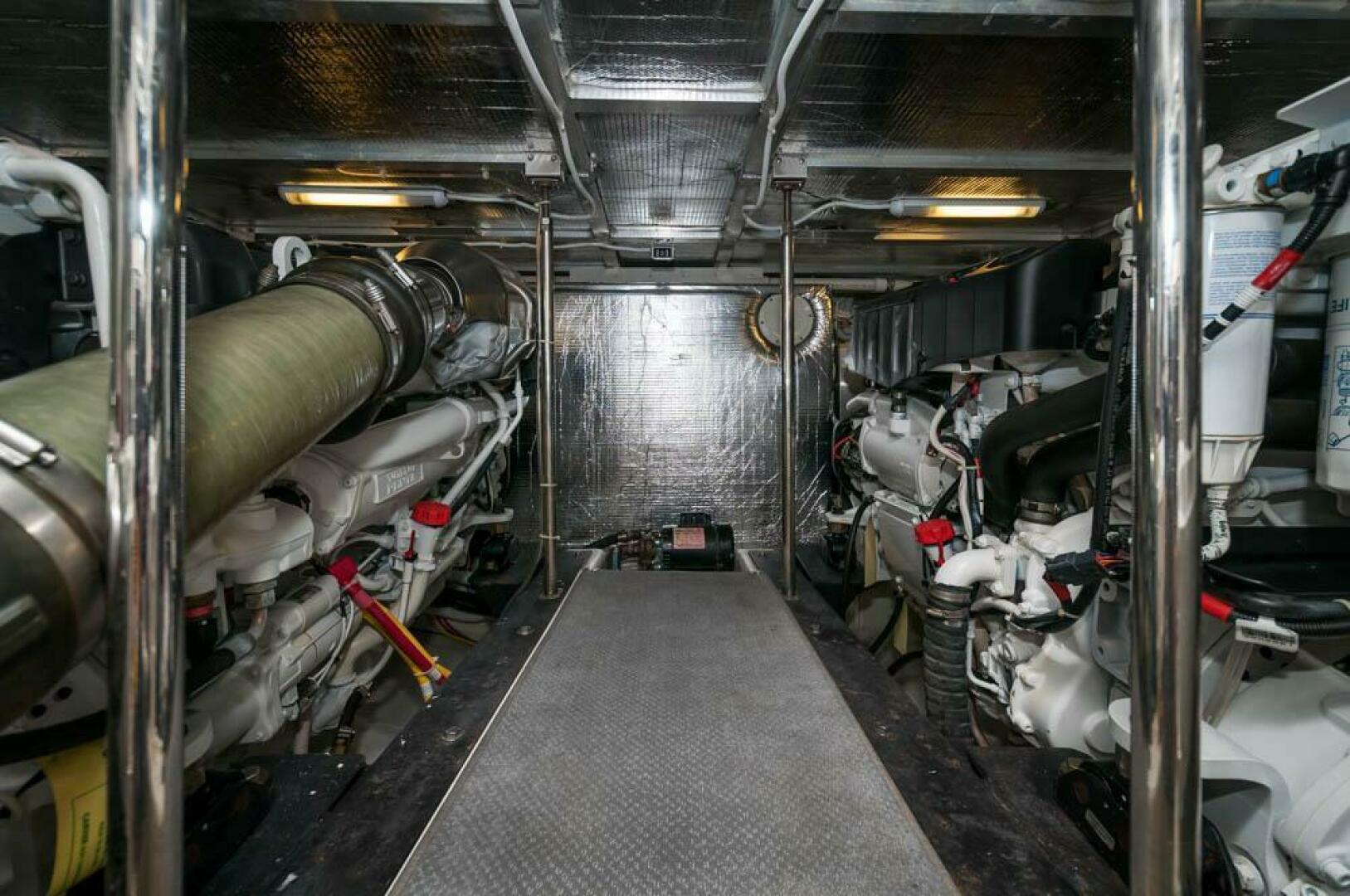 Slide: The Image of 2008 52 Carver Voyager - Chips Ahoy - Engine Room - 21