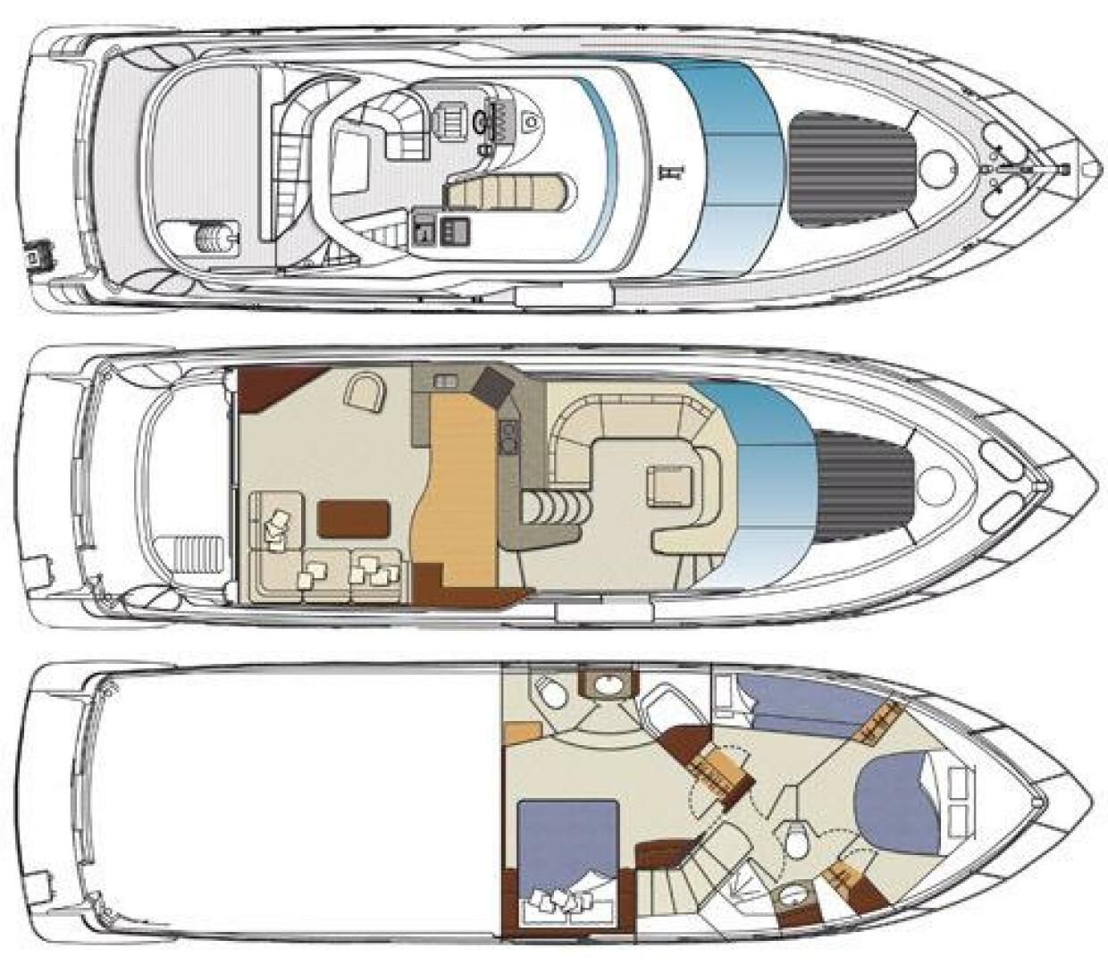Slide: The Image of 2008 52 Carver Voyager - Chips Ahoy - Layout - 26
