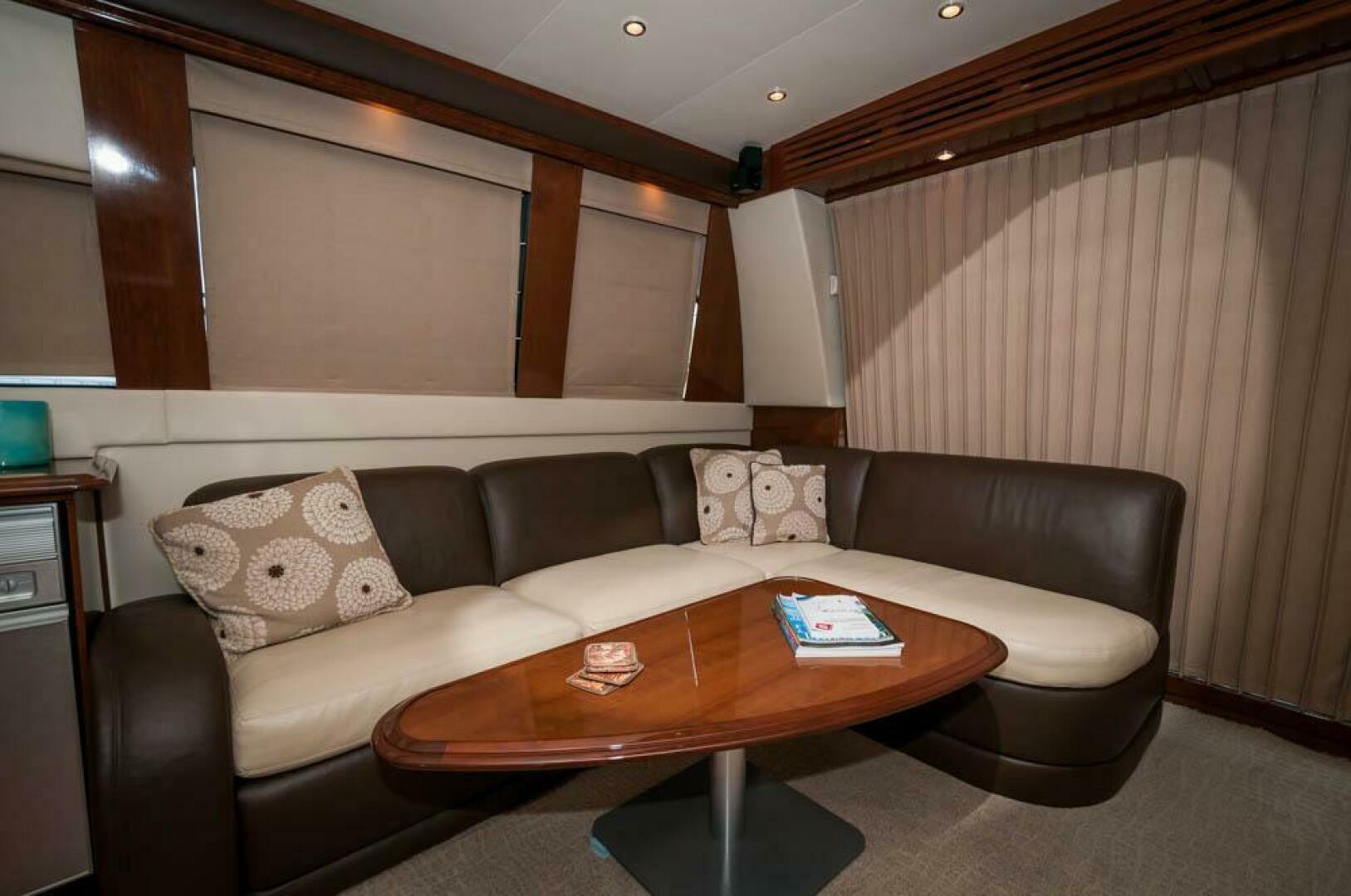 Slide: The Image of 2008 52 Carver Voyager - Chips Ahoy - Salon/Dinette - 5