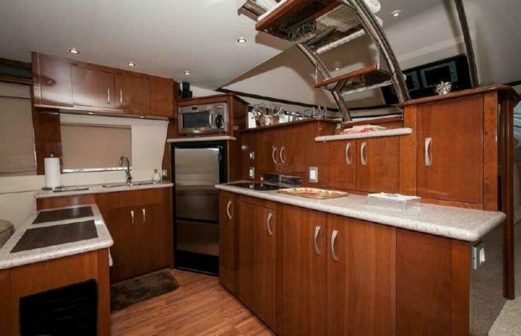 Slide: The Image of 2008 52 Carver Voyager - Chips Ahoy - Galley - 5180494