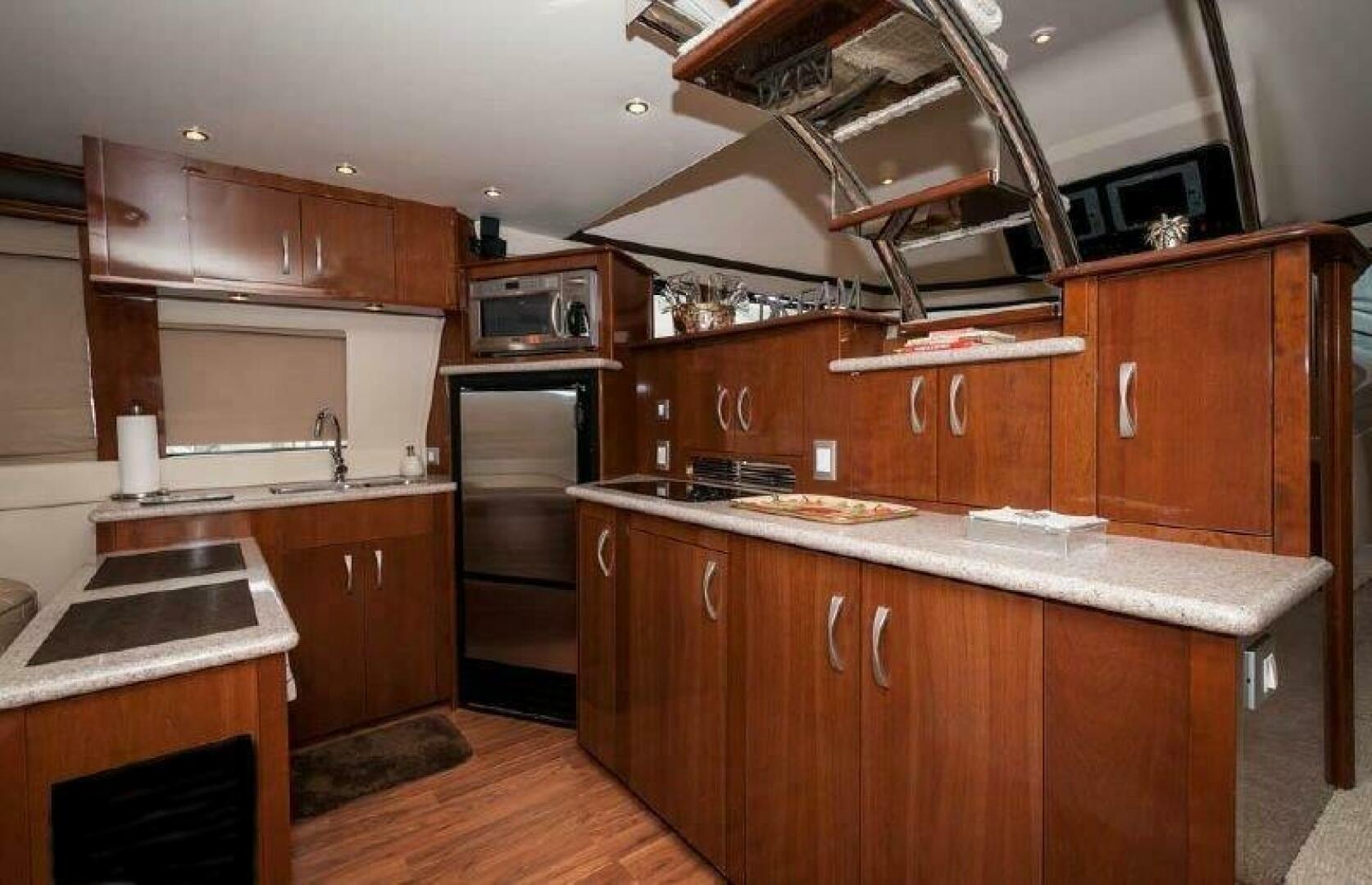 Slide: The Image of 2008 52 Carver Voyager - Chips Ahoy - Galley - 6