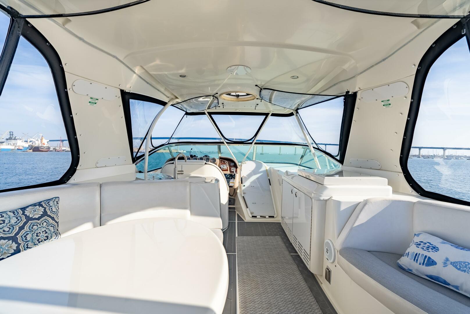 Slide: The Image of Carver 56 Flybridge Table  - 5065063