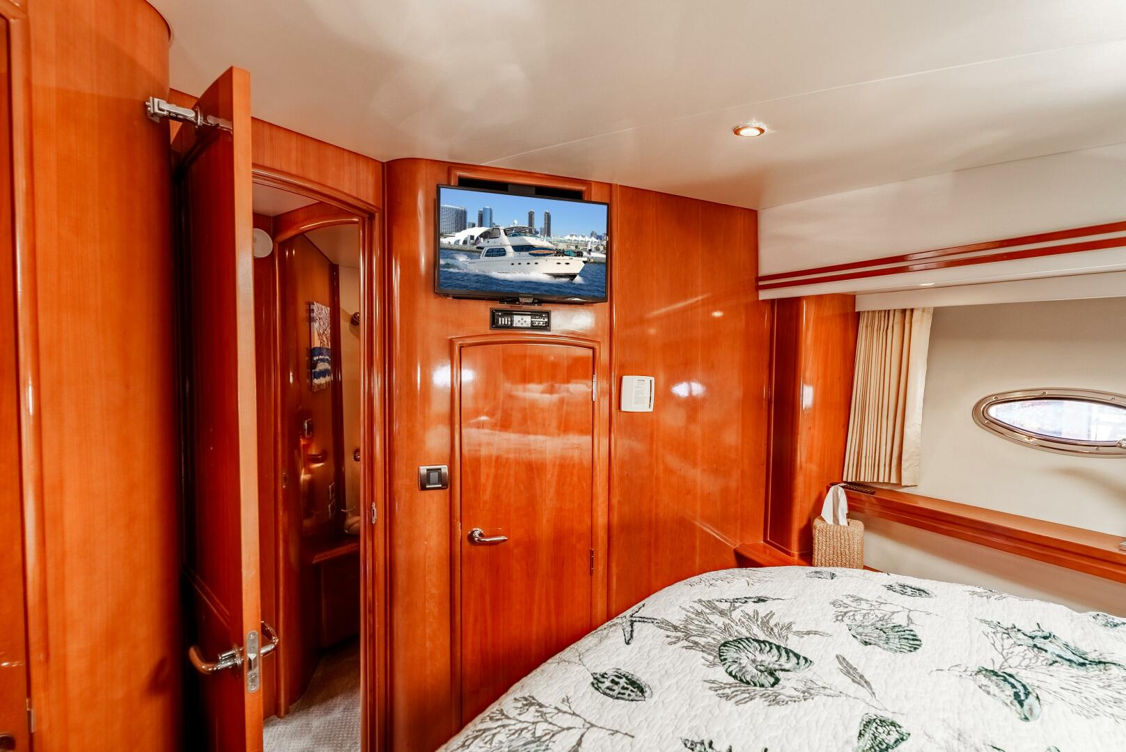 Slide: The Image of Carver 56 VIP Berth smart TV - 5065097